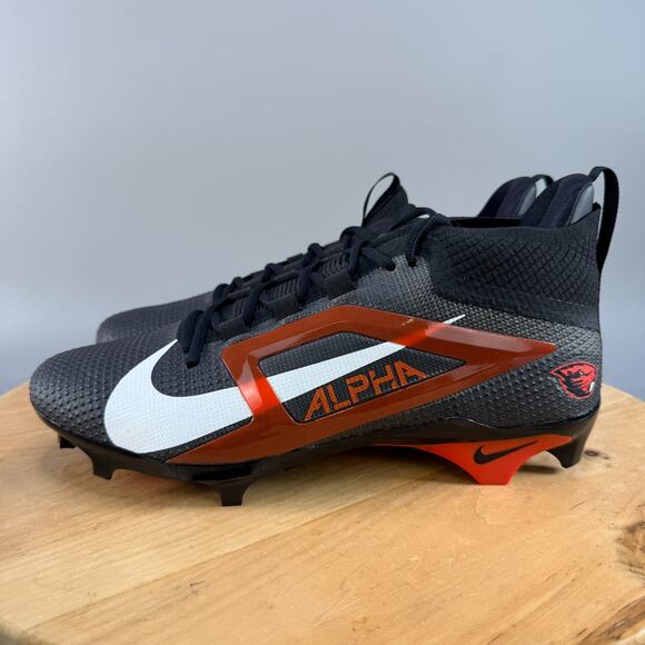 Nike Alpha Menace Elite 4 SMU W Men Size 12 Oregon State Beavers Football Cleats main image 8